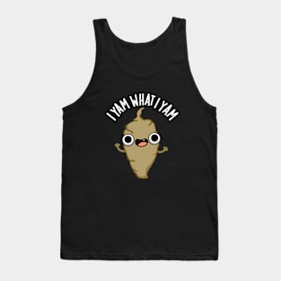 I Yam What I Yam Cute Veggie Pun Tank Top